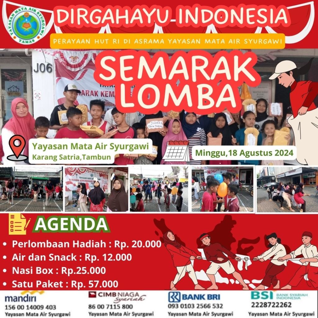 Pemberian Hadiah terbaik untuk Yatim Dalam Semarak Kemerdekaan