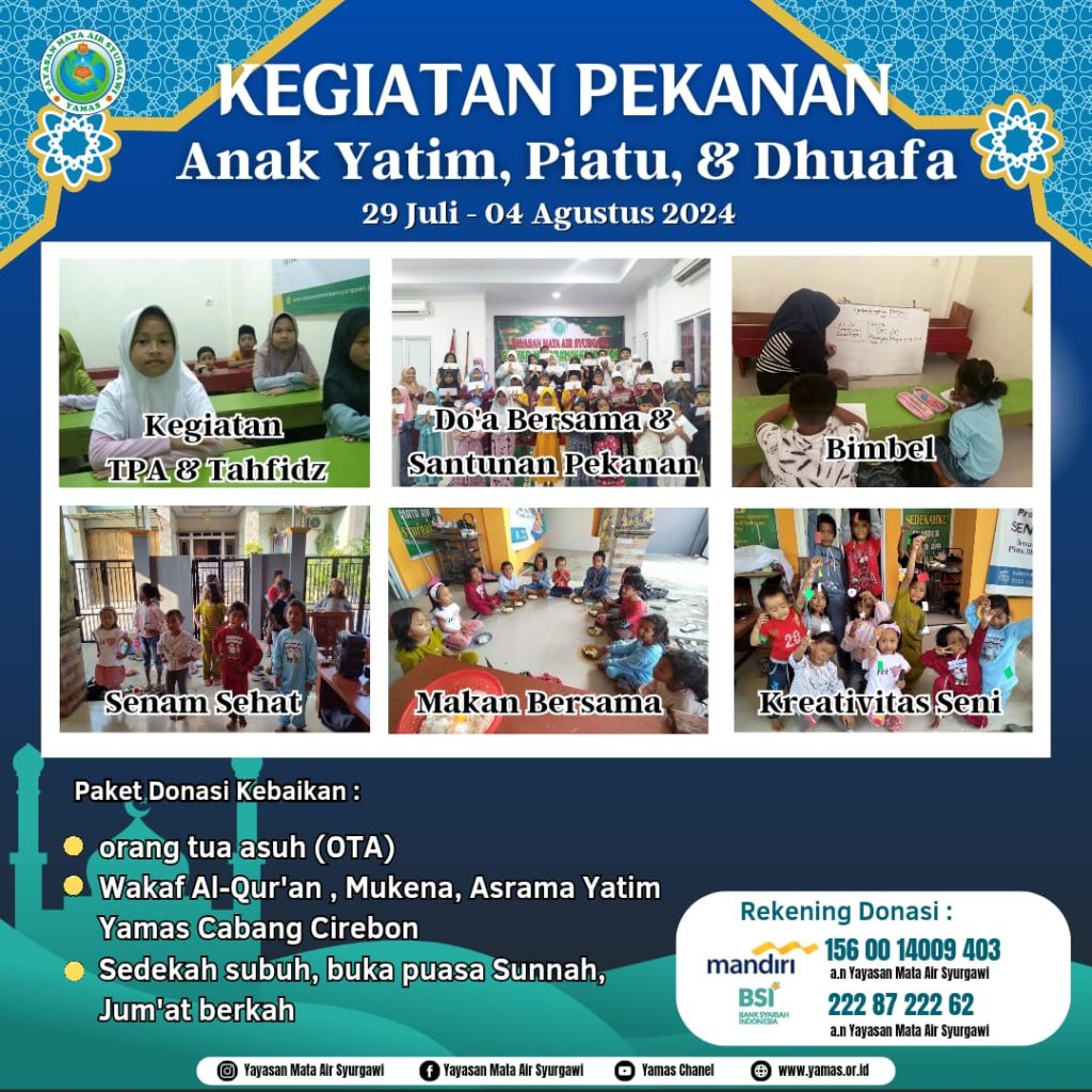 program Kegiatan Pekanan