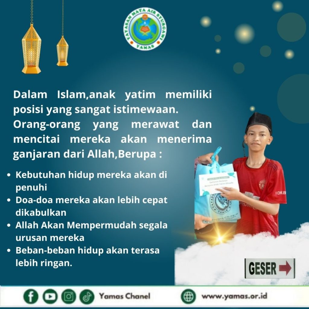menyanyangi anak yatim