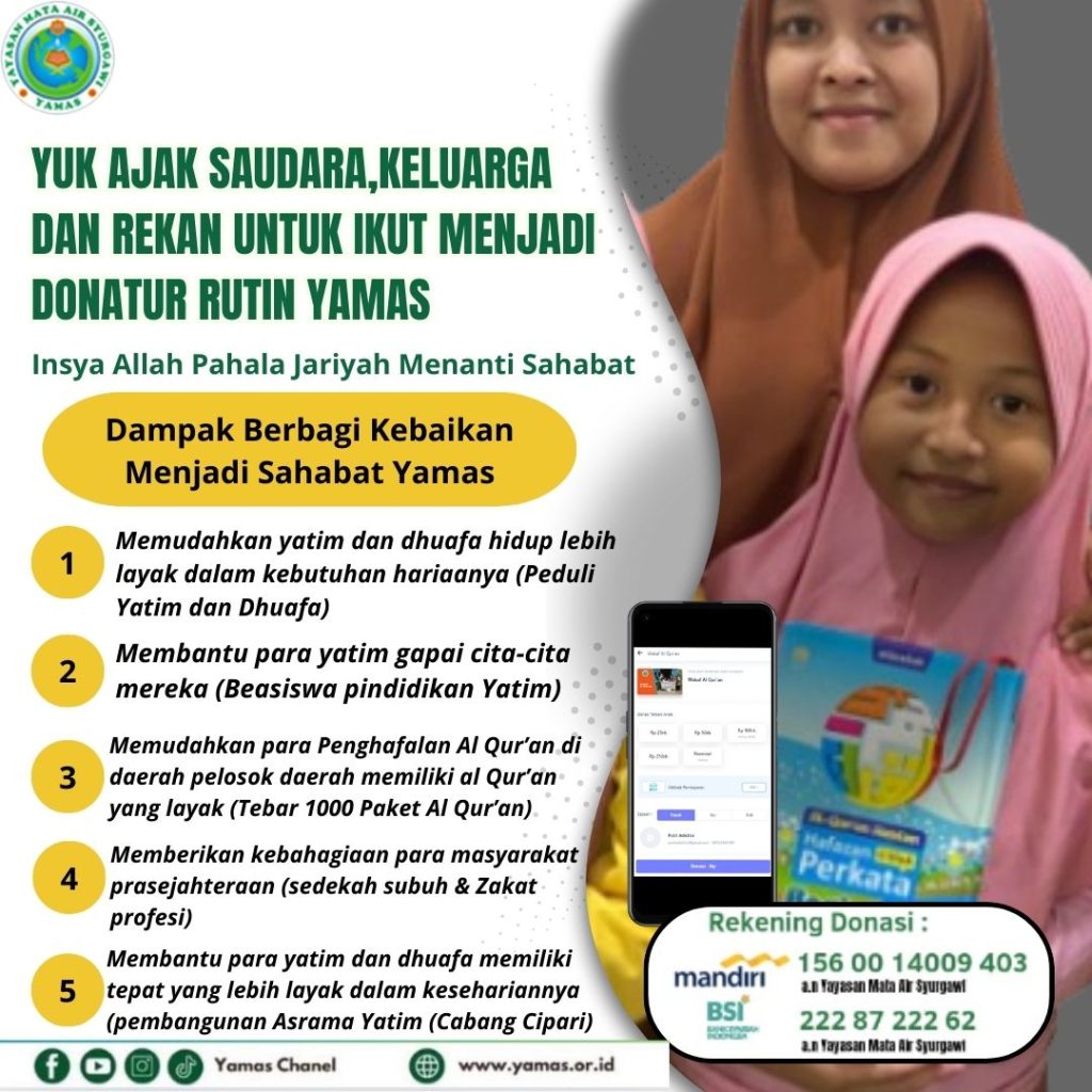 8 Jenis Sumbangan Untuk Anak Yatim Yang Perlu di Pahami