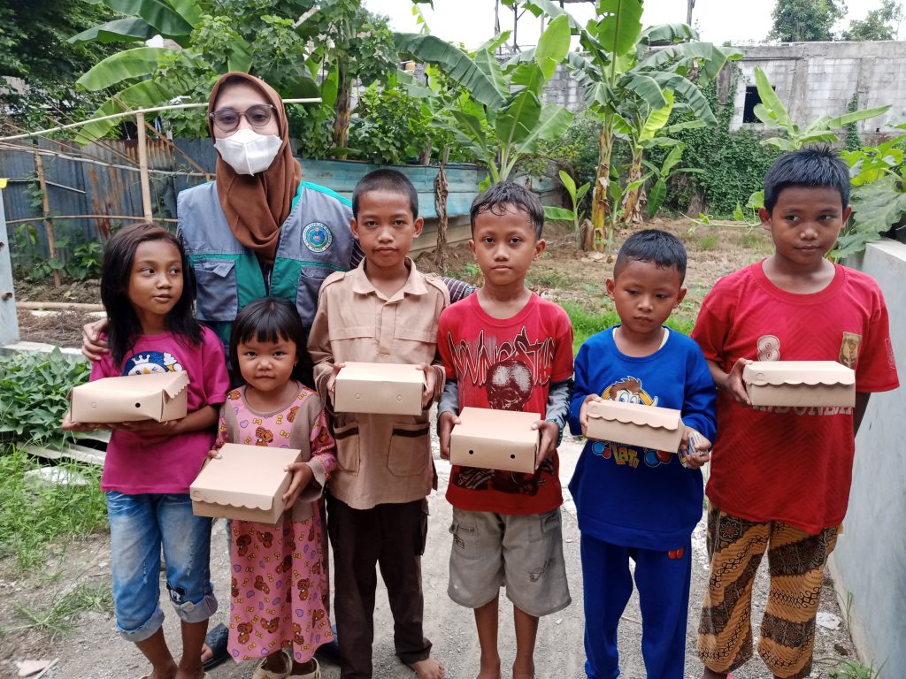 Menjemput Sedekah Jumat berkah dengan yang tulus